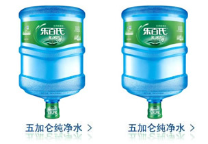 樂(lè)百氏飲用純凈水18.9L/桶(無(wú)水桶，需押桶)