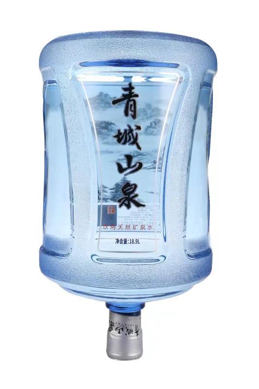青城山泉飲用天然礦泉水18.9L/桶(無(wú)水桶，需押桶)
